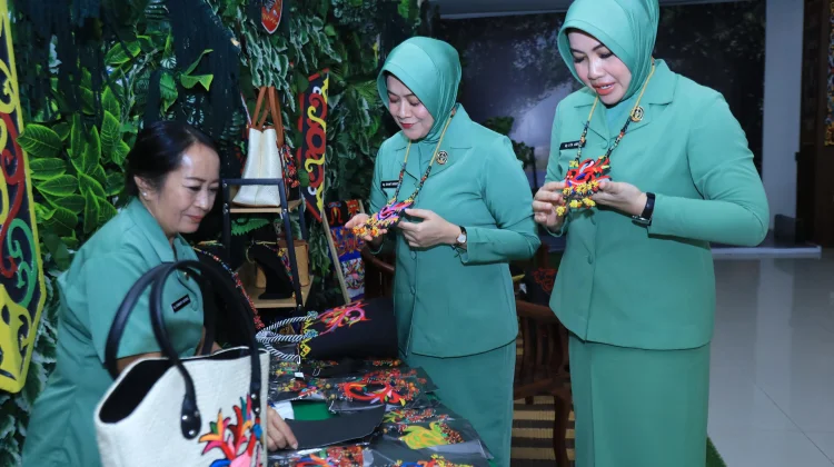 Sulam Tumpar Kalimantan Timur Siap Memukau Jakarta di Ajang Persit Bisa 2