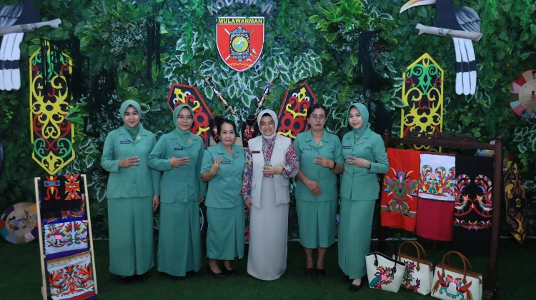 Sulam Tumpar Kalimantan Timur Siap Memukau Jakarta di Ajang Persit Bisa 2