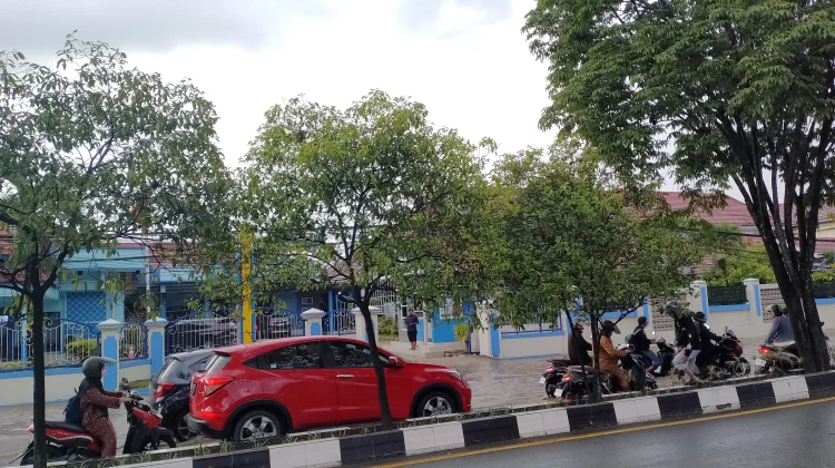 Macet dan Banjir usai Hujan di Kawasan Samarinda