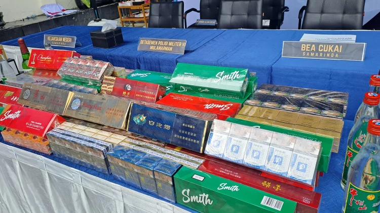 Bea Cukai Samarinda Musnahkan Rokok dan Miras Ilegal Senilai Rp3 Miliar