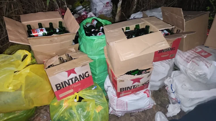 Satpol PP Samarinda Amankan Anjal dan Gepeng dan Sita Miras Oplosan