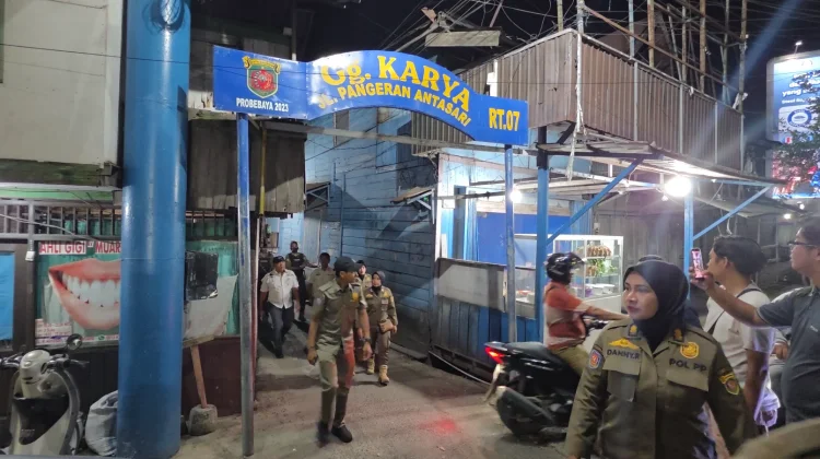 Satpol PP Samarinda Amankan Anjal dan Gepeng dan Sita Miras Oplosan