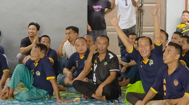 Euforia Nobar Argentina vs Swiss Satukan Warga Binaan Lapas Samarinda