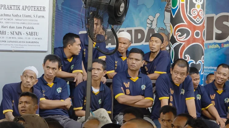 Euforia Nobar Argentina vs Swiss Satukan Warga Binaan Lapas Samarinda