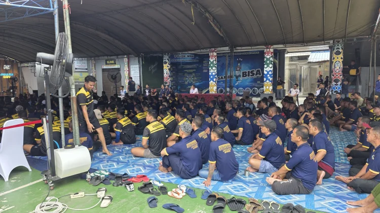 Euforia Nobar Argentina vs Swiss Satukan Warga Binaan Lapas Samarinda
