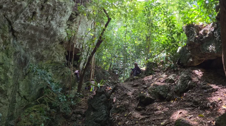 Menjelajah Goa Batu Gelap, Wisata Alam di Desa Sukamaju Tenggarong Seberang