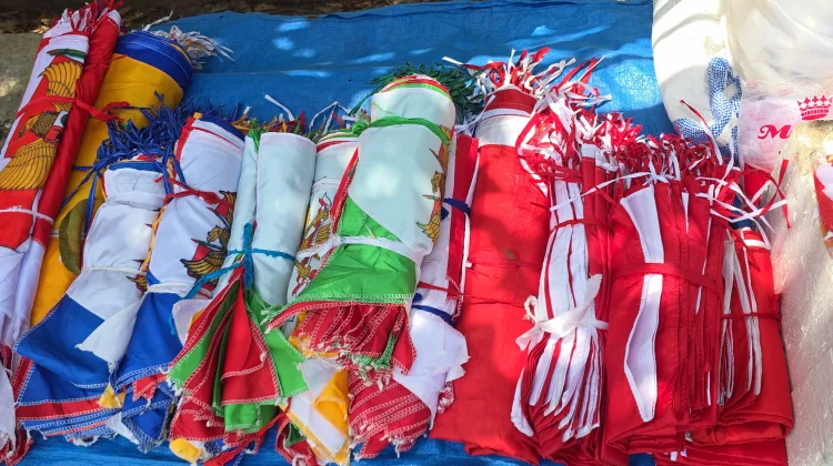 Pedagang Bendera di Samarinda Akui Pernah Raup Rp10 Ribu Sehari