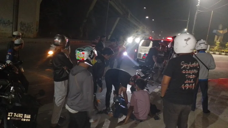 Pengendara Motor Jadi Korban Tabrak Lari Pelaku Belum Teridentifikasi