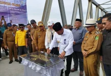 Diresmikan Gubernur Rudy, Jembatan Nibung Akses Tingkatkan Ekonomi Kerakyatan