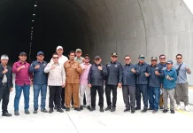 DPRD Samarinda Tinjau Progres Perbaikan Terowongan Pasca Longsor