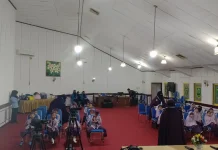 Kunjungan TK Islam Cahaya Tauhid ke RRI Samarinda,Edukasi Mengenal Proses Siaran