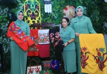 Sulam Tumpar Kalimantan Timur Siap Memukau Jakarta di Ajang Persit Bisa 2