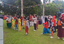 Suasana Festival Kampung Dongeng Etam “Merajut Cerita, Menguatkan Keluarga"