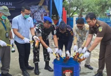 Bea Cukai Samarinda Musnahkan Rokok dan Miras Ilegal Senilai Rp3 Miliar
