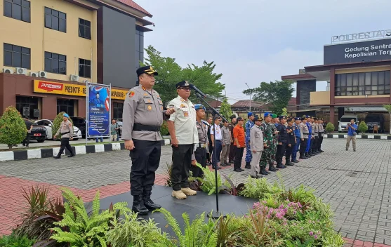 Apel Operasi Ketupat Mahakam 2026 Polresta Samarinda