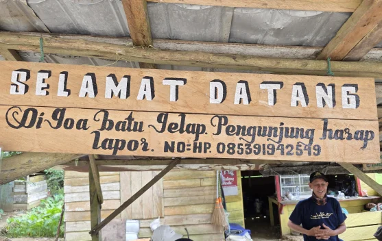 Menjelajah Goa Batu Gelap, Wisata Alam di Desa Sukamaju Tenggarong Seberang