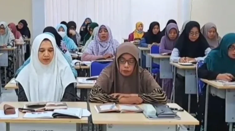 Keindahan Ramadan di Kelas Tahsin Perpustakaan Sampang