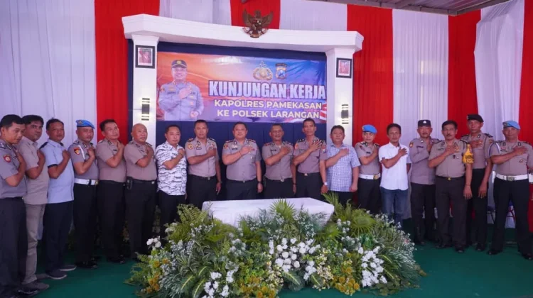 Potret Kunker Kapolres Pamekasan ke Polsek Jajaran