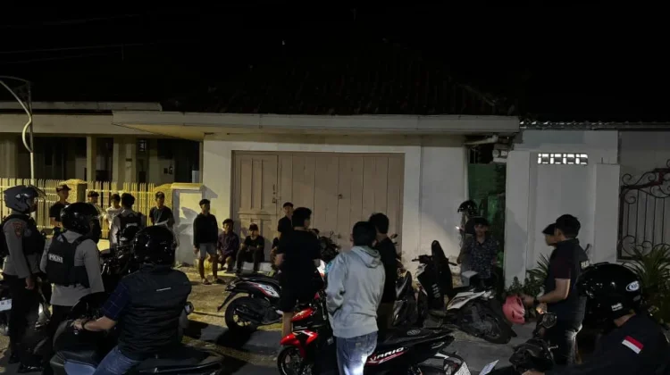 Malam Idul Adha, Polres Pamekasan Amankan Puluhan Unit Sepeda Motor