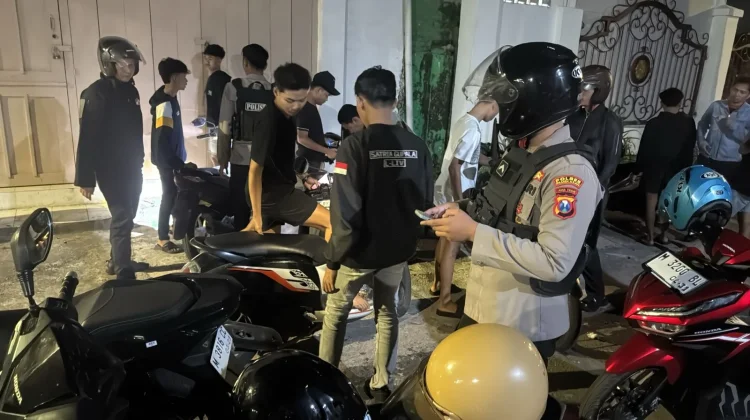 Malam Idul Adha, Polres Pamekasan Amankan Puluhan Unit Sepeda Motor