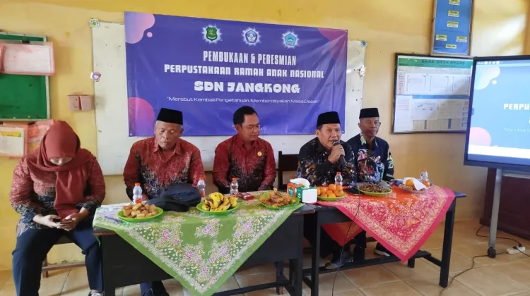 SDN Jangkong Sumenep Resmikan Perpustakaan Ramah Anak