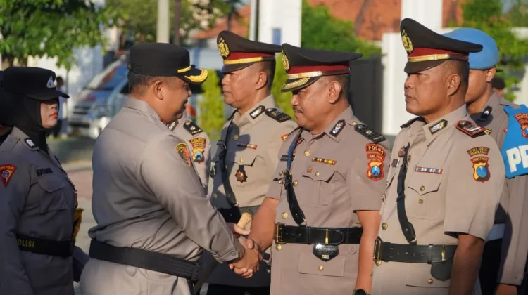Serah Terima Jabatan di Polres Pamekasan