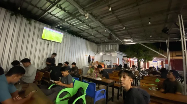 Euforia Nobar Timnas di Sumenep