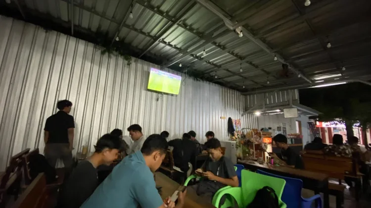 Euforia Nobar Timnas di Sumenep