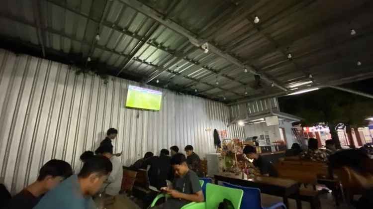 Euforia Nobar Timnas di Sumenep