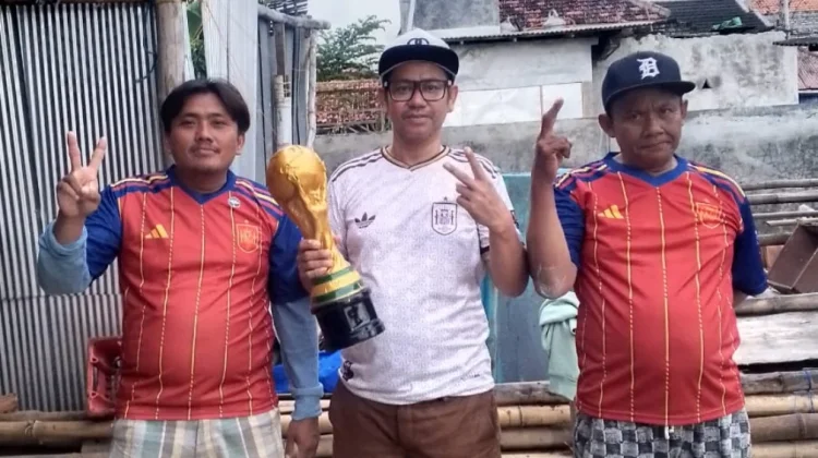 Euforia Kemenangan Spanyol di Pamekasan