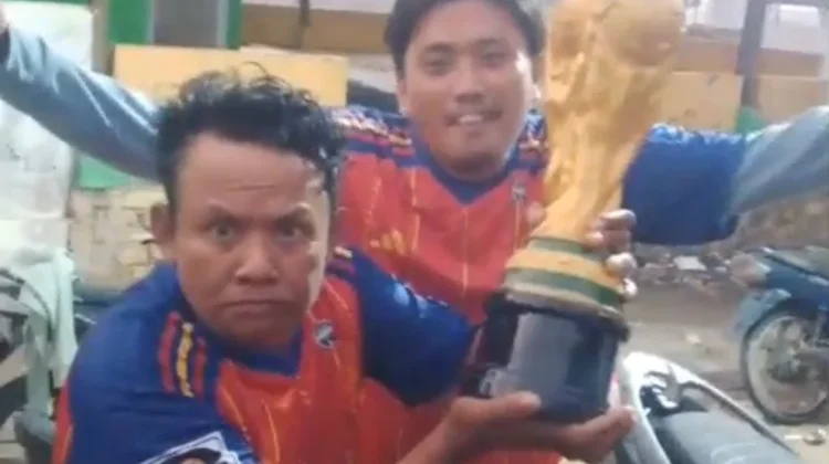 Euforia Kemenangan Spanyol di Pamekasan