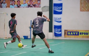 Isi Akhir Pekan lewat Futsal, Remaja Sumenep Padati GOR