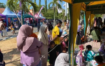 Kreativitas tanpa Batas, Anak-Anak Penuhi Lomba Mewarnai RRI Fest