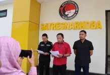 Pers Rilis DPO Pengedar Sabu di Pamekasan Berhasil Diringkus