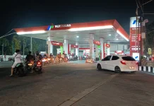 Malam Takbiran, SPBU Jalur Selatan Madura Terpantau Lengang