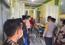 Olah TKP Laka Maut di Kabupaten Pamekasan