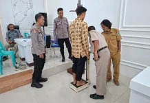 Hari Terakhir Pendaftaran Penerimaan Polri di Pamekasan