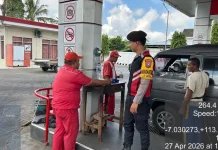 Polsek Jajaran Polres Pamekasan Intensifkan Patroli dan Pengawasan SPBU