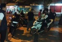 Polres Pamekasan Amankan Belasan Sepeda Motor Knalpot Brong