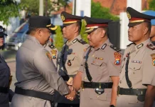 Serah Terima Jabatan di Polres Pamekasan