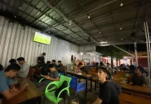Euforia Nobar Timnas di Sumenep