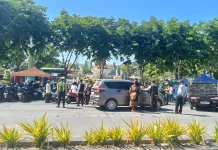Razia Kendaran Bermotor di Sampang