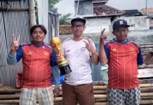 Euforia Kemenangan Spanyol di Pamekasan