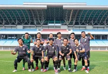 Keseruan HN FC Fun Football di Stadion Mandala Krida