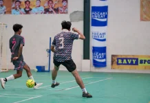 Isi Akhir Pekan lewat Futsal, Remaja Sumenep Padati GOR