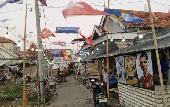 Kampung Piala Dunia di Pamekasan