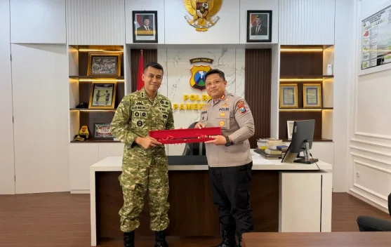 Kapolres Pamekasan dan Dandim 0826 Pererat Sinergitas