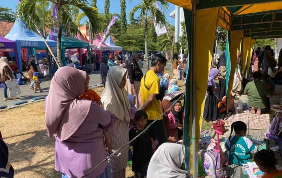 Kreativitas tanpa Batas, Anak-Anak Penuhi Lomba Mewarnai RRI Fest
