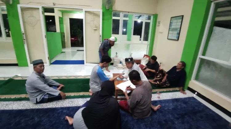 Musala Al Baroqah Mulai Terima Zakat Fitrah Warga Sendangmulyo