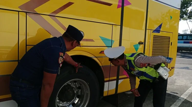 Dishub Kota Magelang Periksa Kelaikan Angkutan Lebaran di Terminal Tidar